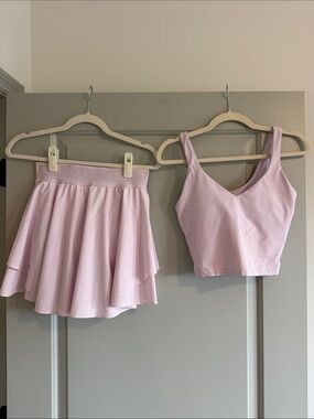 Lululemon Pink Tennis Set